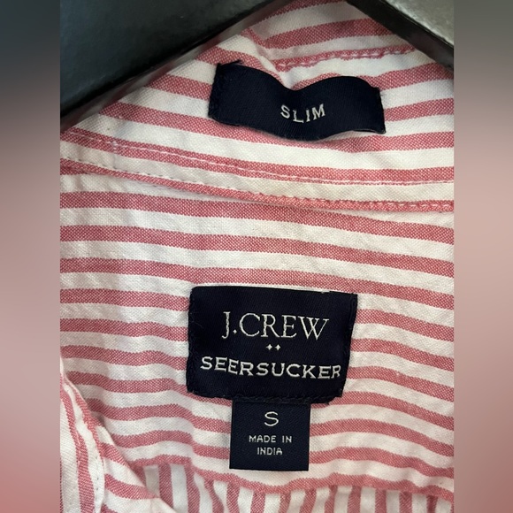 J. Crew Slim Seersucker Button Down - Picture 2 of 3